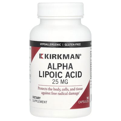 Alpha Lipoic Acid, 25 mg, 90 Capsules