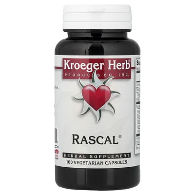 Rascal®, 100 вегетарианских капсул Kroeger Herb Co