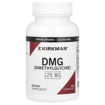 DMG (Dimethylglycine), 125 mg, 100 Capsules
