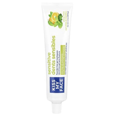 Sensitive Fluoride-Free Gel Toothpaste, Citrus Mint , 4.5 oz (127.6 g)