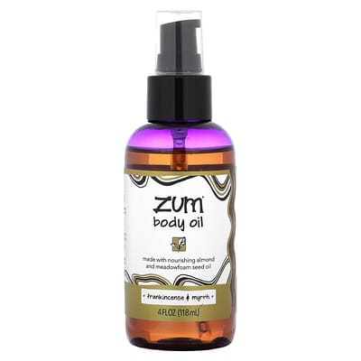 Body Oil, Frankincense & Myrrh, 4 fl oz (118 ml)