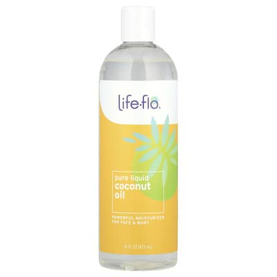 Pure Liquid Coconut Oil, 16 fl oz (473 ml)
