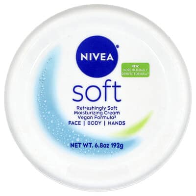 Soft, Refreshing Soft Moisturizing Cream, 6.8 oz (192 g)