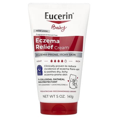 Baby, Eczema Relief Cream, Fragrance Free, 5 oz (141 g)