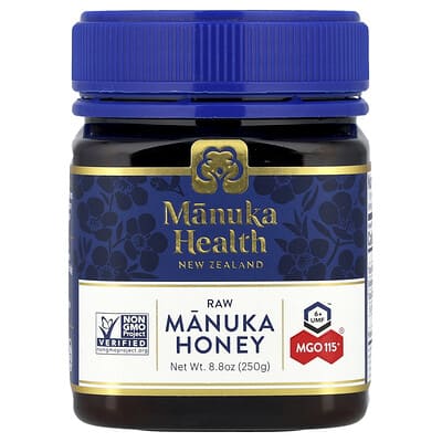 Raw Manuka Honey, UMF 6+™, MGO 115+, 8.8 oz (250 g)
