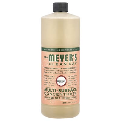 Multi-Surface Concentrate, Geranium, 32 fl oz (946 ml)