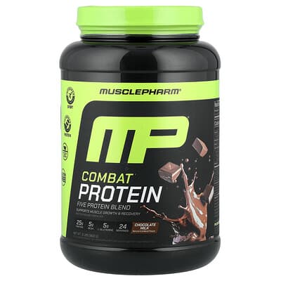 Combat® Protein Powder, Chocolate Milk, 2 lbs (900 g)