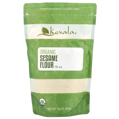 Organic Sesame Flour, 16 oz (454 g)