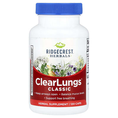 ClearLungs® Classic, 120 капсул