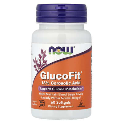 GlucoFit®, 60 Softgels (1.33 mg per Softgel)