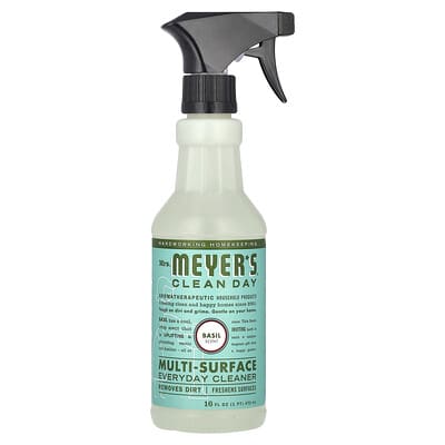 Multi-Surface Everyday Cleaner, Basil Scent, 16 fl oz (473 ml)