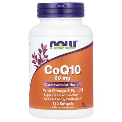 CoQ10 + Fish Oil, 120 Softgels