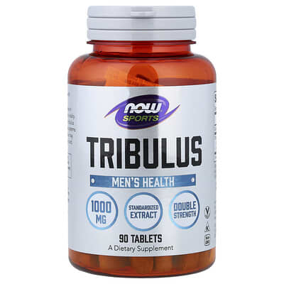 Трибулус NOW Foods Sports, 1,000 mg, 90 таблеток