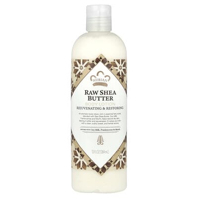 Body Lotion, Raw Shea Butter, 13 fl oz (384 ml)