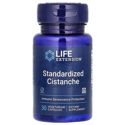 Standardized Cistanche, 30 Vegetarian Capsules (500 mg per Capsule)