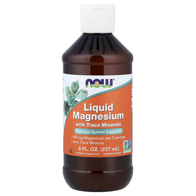 Liquid Magnesium with Trace Minerals, 8 fl oz (237 ml)