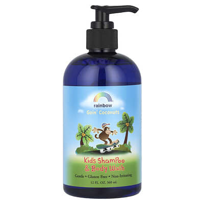 Kid's Shampoo & Body Wash, Ages 2 and Up, Goin' Coconuts, 12 fl oz (360 ml)