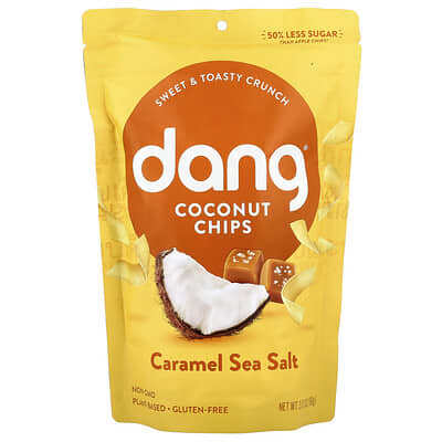 Coconut Chips, Caramel Sea Salt, 3.17 oz (90 g)