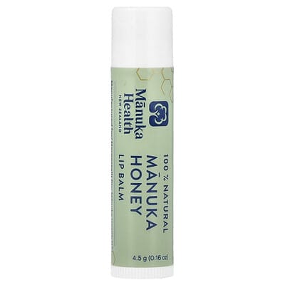 100% Natural Manuka Honey Lip Balm, 0.16 oz (4.5 g)
