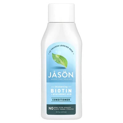 Conditioner, Thickening Biotin + Hyaluronic Acid, 16 fl oz (473 ml)
