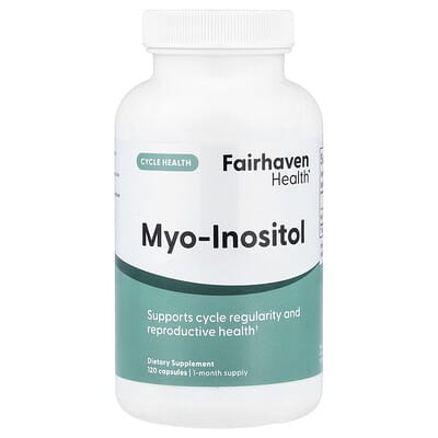 Myo-Inositol, 120 Capsules (500 mg per Capsule)