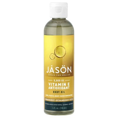 Vitamin E Antioxidant Body Oil, 4 fl oz (118 ml)