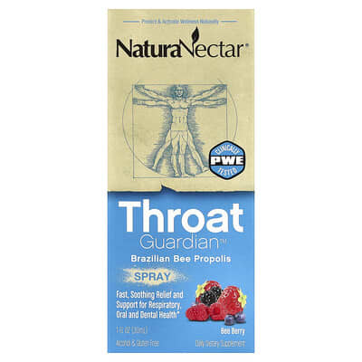 Спрей прополис NaturaNectar Bee Berry, 1 fl oz (30 ml)