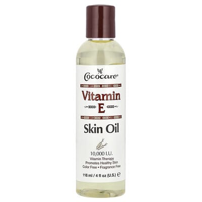 Vitamin E Skin Oil, Fragrance Free, 10,000 I.U., 4 fl oz (118 ml)
