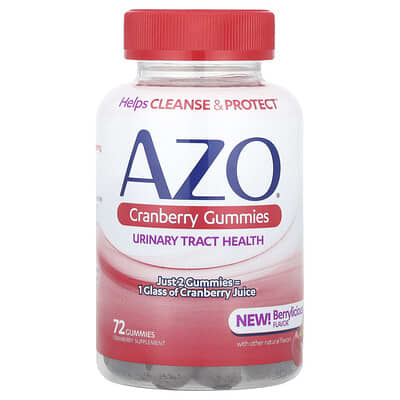 Cranberry Gummies, Berrylicious, 72 Gummies (250 mg per Gummy)