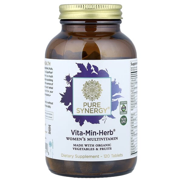 Vita-Min-Herb®, женские мультивитамины, 120 таблеток