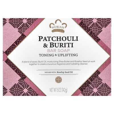 Кусковое мыло, Patchouli & Buriti, 5 oz (142 g)