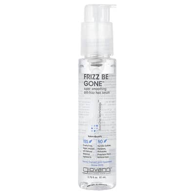 Frizz Be Gone™, сыворотка для волос против пушистости, 2.75 fl oz (81 ml)