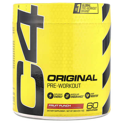 C4® Original, Pre-Workout, Fruit Punch, 12.7 oz (360 g)