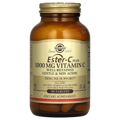 Ester-C Plus, витамин C, 1,000 mg, 90 таблеток