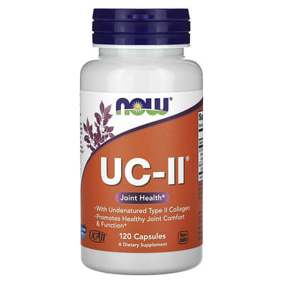 UC-II® для здоровья суставов с неденатурированным коллагеном II типа, 120 капсул