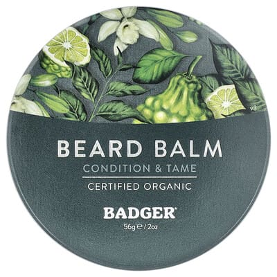 Beard Balm, Vanilla & Bergamot , 2 oz (56 g)