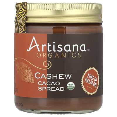 Organics, Cashew Cacao Spread, 8 oz (227 g)