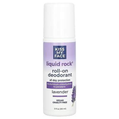 Дезодорант-роллик Liquid Rock, Lavender, 3 fl oz (88 ml)