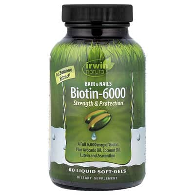Biotin-6000®, 60 жидких мягких капсул