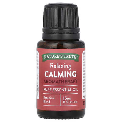 Pure Essential Oil, Relaxing Calming, 0.51 fl oz (15 ml)