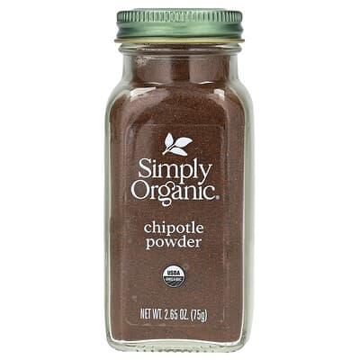 Органический порошок чипотле, 2.65 oz (75 g)