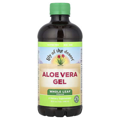 Aloe Vera Gel, Whole Leaf Filtered, 32 fl oz (946 ml)
