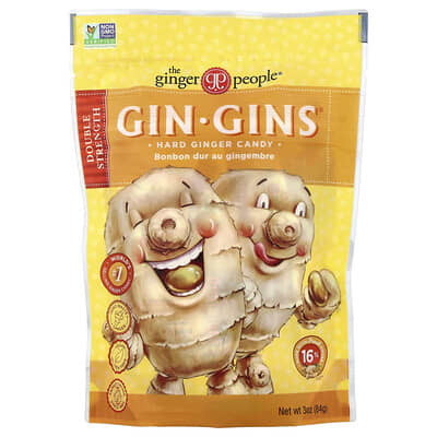 Gin Gins®, Hard Ginger Candy, 3 oz (84 g)