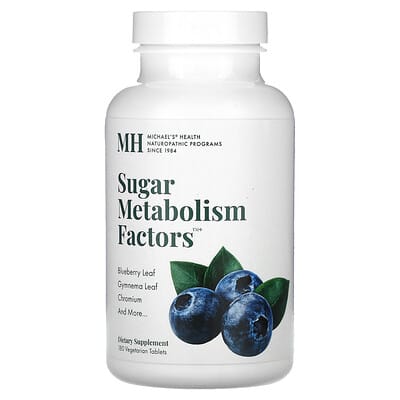 Sugar Metabolism Factors™, 180 вегетарианских таблеток