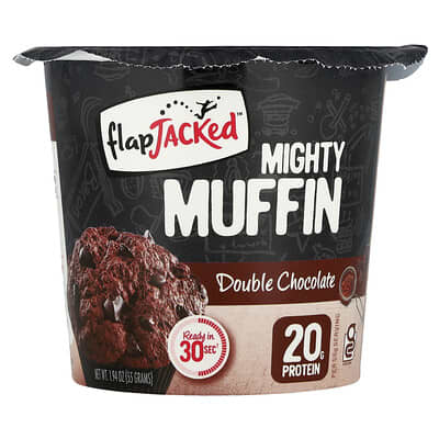 Mighty Muffin, Double Chocolate, 1.94 oz (55 g)