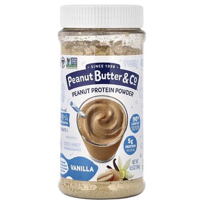 Peanut Protein Powder, Vanilla, 6.5 oz (184 g)