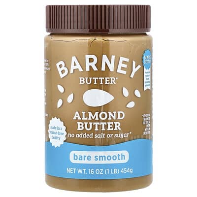 Миндальное масло Bare Smooth, 16 oz (454 g)