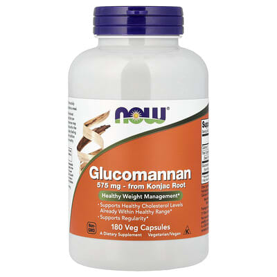 Glucomannan, 575 mg, 180 Veg Capsules