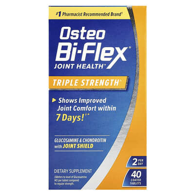 Joint Health, Triple Strength, 40 Coated Tablets