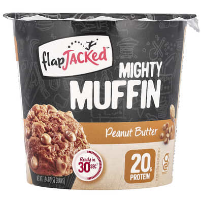 Mighty Muffin, Peanut Butter, 1.94 oz (55 g)